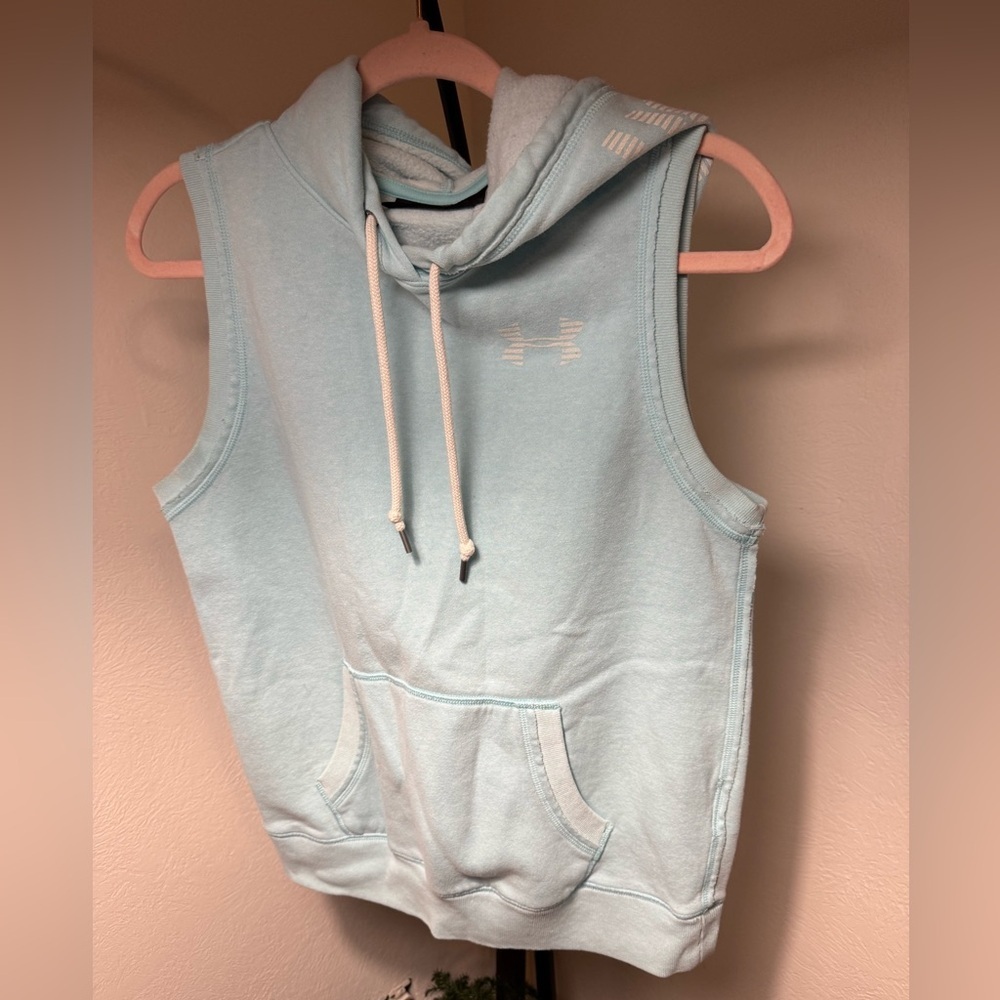 Under Armour Aqua Sleeveless Hoodie